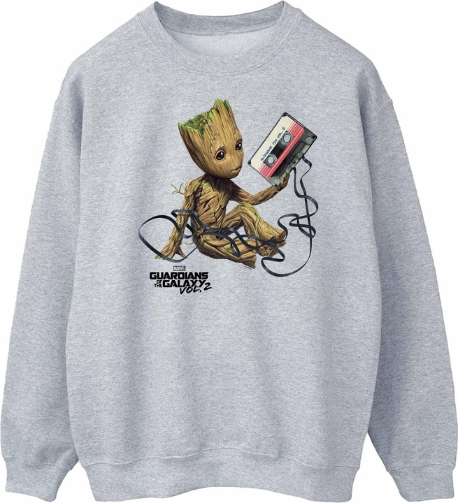 Immagine prodotto Guardians Of The Galaxy Groot Tape Felpa Donna (XL)