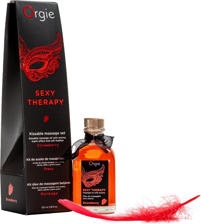 Immagine prodotto Orgie Lips Massage Kit Strawberry (100 ml)