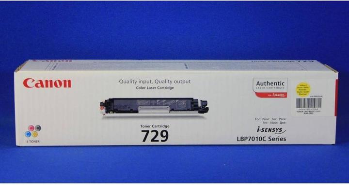 Produktbild Canon 729 (Y)