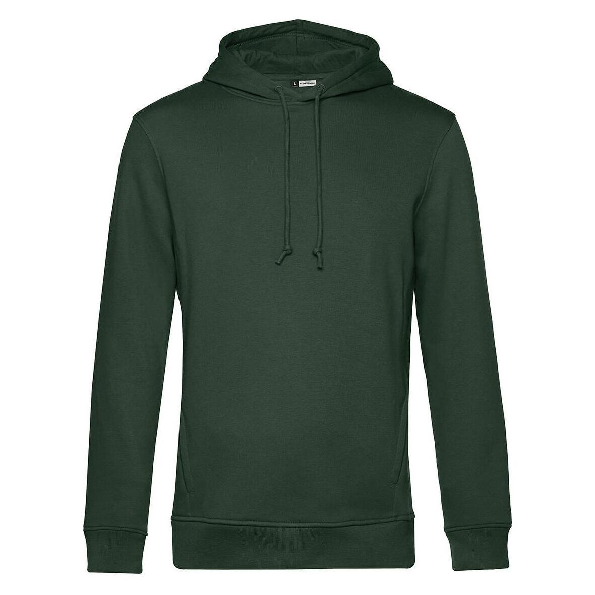 B&C, Herren, Pullover, Organic, Grün, (L)