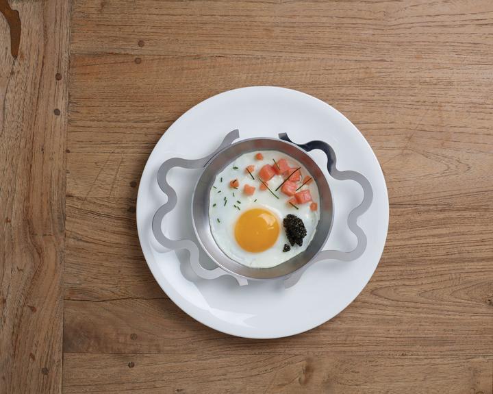 Actual product image Alessi Egg pan TEGAMINO (Frying pan, Stainless steel)