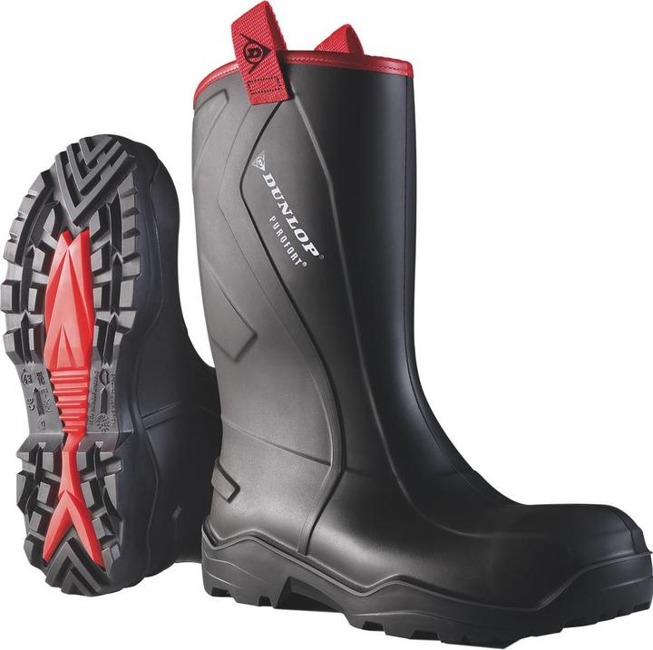 Produktbild Dunlop Stiefel Purofort+ Rugged, Gr. 48, schwarz (S5, 48)