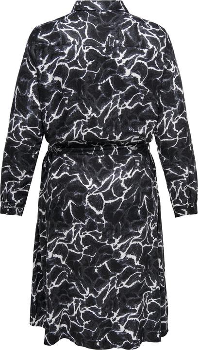 Actual product image Only Carammia L/S Midi Shirt Dress Aop (46)