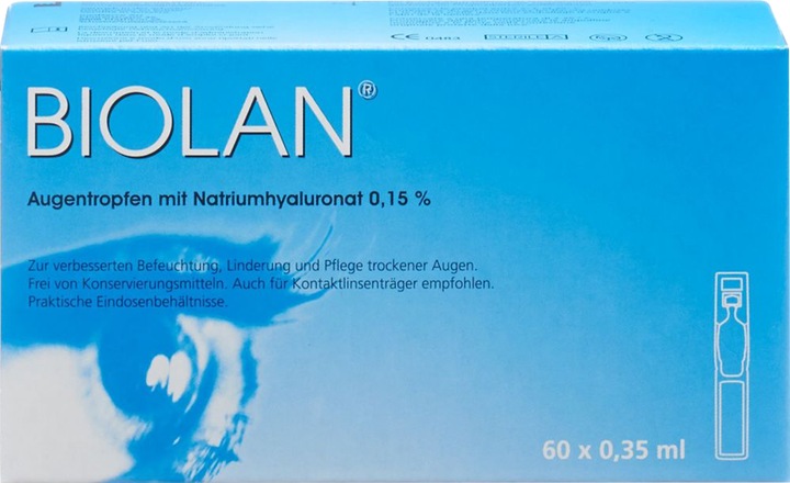 Produktbild Biolan Gtt Opht (21 ml, 60 x 0.35 ml)
