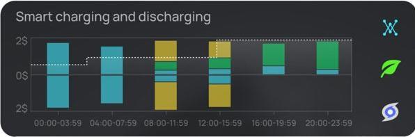 Actual product image EcoFlow PowerInsight Bedienpanel