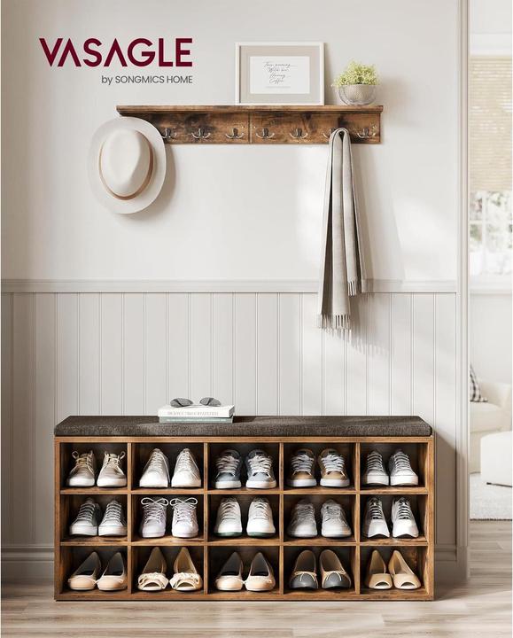Immagine prodotto Vasagle Schuhbank (105 x 30 x 48 cm)