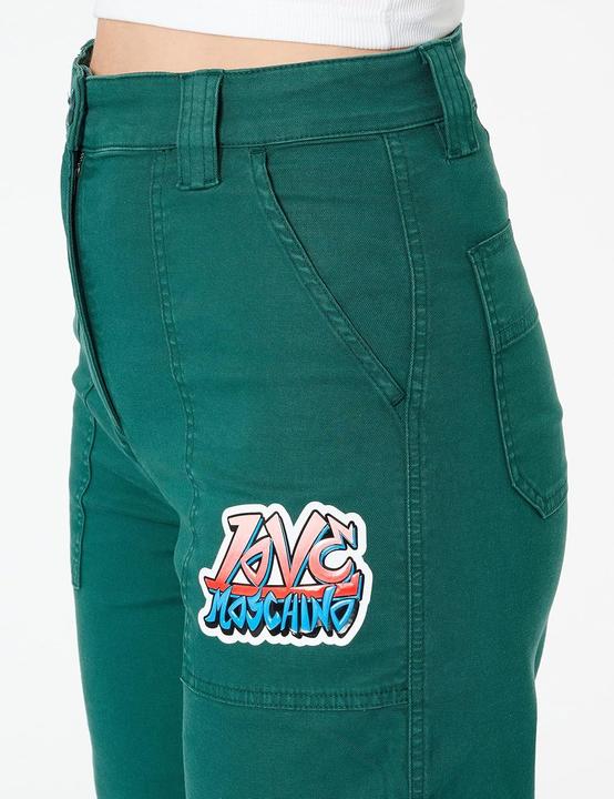 Produktbild Love Moschino Stretch Canvas mit Graffiti-Patch Casual (48)