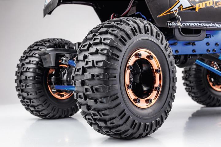Produktbild Carson X-Crawlee Pro 2.0 Elektro Brushed Crawler 4WD 1:10 100%-RTR (RTR Ready-to-Run)
