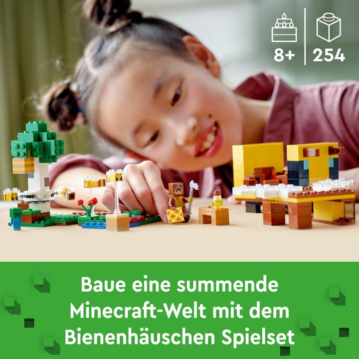 Produktbild LEGO Das Bienenhäuschen (21241, LEGO Minecraft)