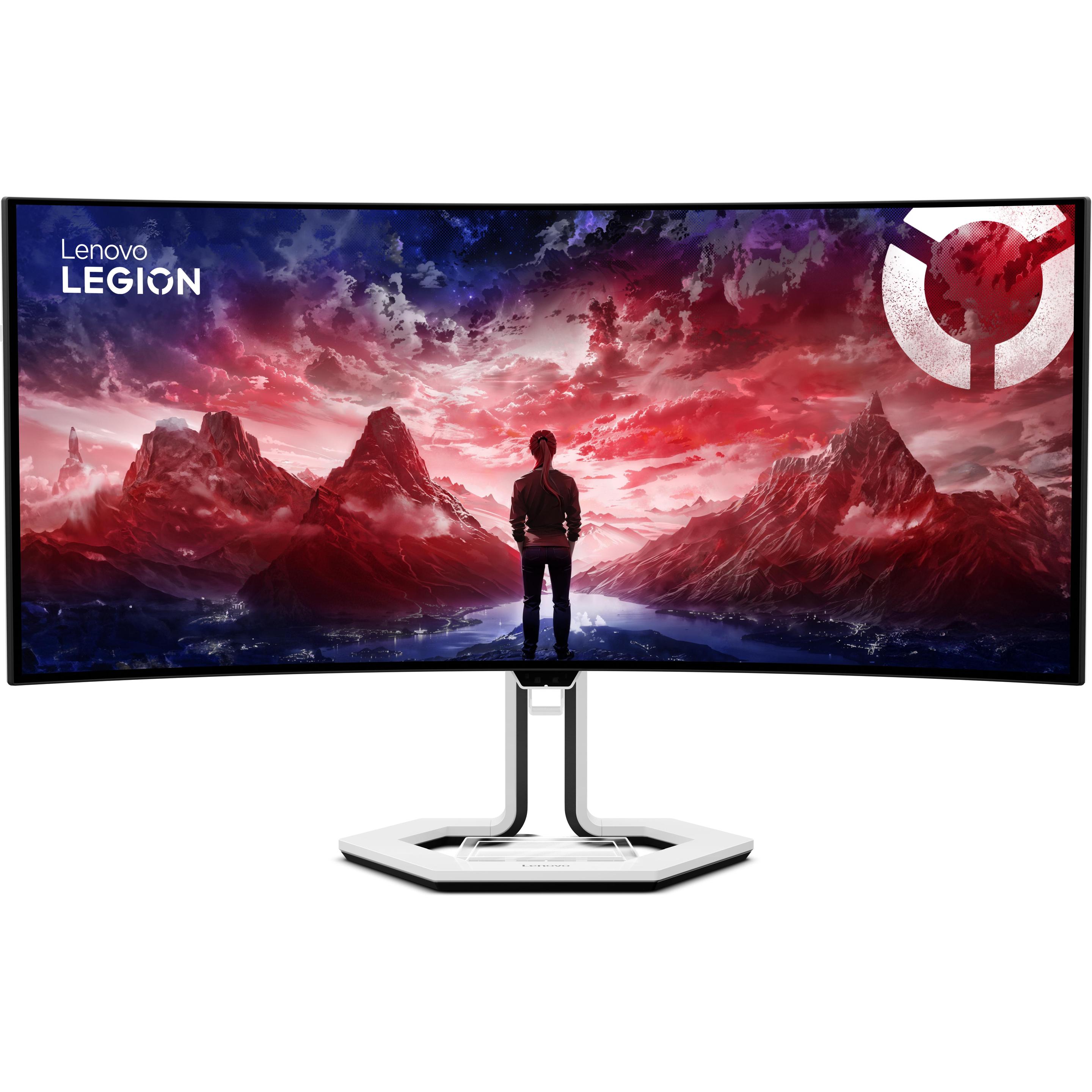 Lenovo Legion PRO 34WD-10 (3440 x 1440 Pixel, 34"), Monitor, Weiss, Schwarz