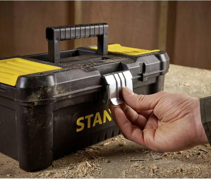 Actual product image Stanley Tool Box / Tool Case (12.5",18cmX13cmX32.5cm), Tool Box with Metal Closures, O (1 pieces)