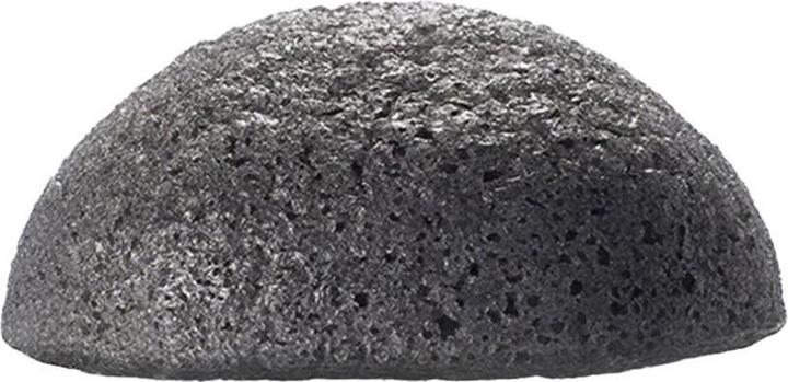Actual product image USU Cosmetics Konjac Face Sponge with Active Bamboo Ash for Cleansing Pores and Absorbing Oil - Ideal for Oily and