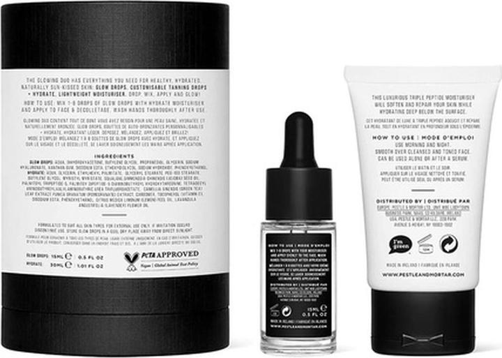 Produktbild Pestle & Mortar Glowing Duo (Selbstbräunungsserum, 15 ml)