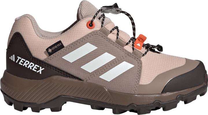 Blush Pink, chalky brown, Off White