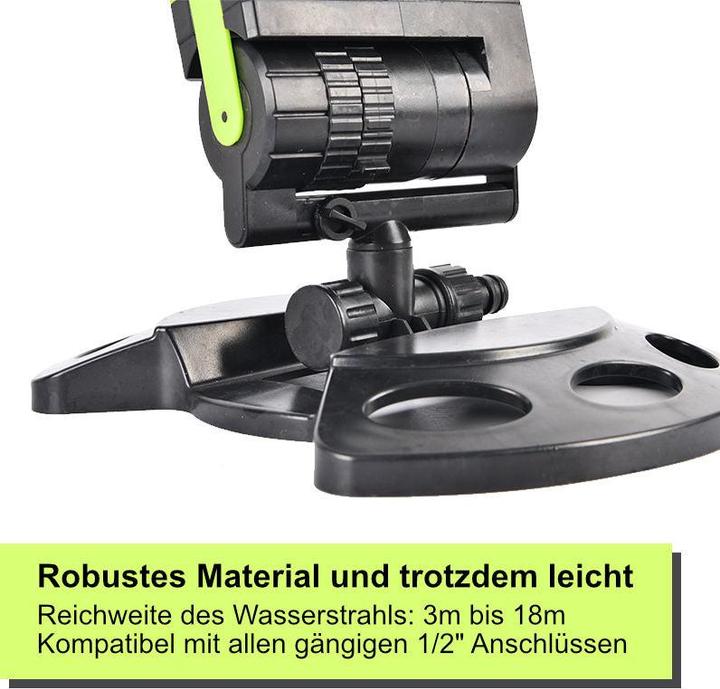 Immagine prodotto Hermex Irrigatore per prato Irrigatore per giardino Sistema di irrigazione Sistema di irrigazione (Irrigatore quadrato)