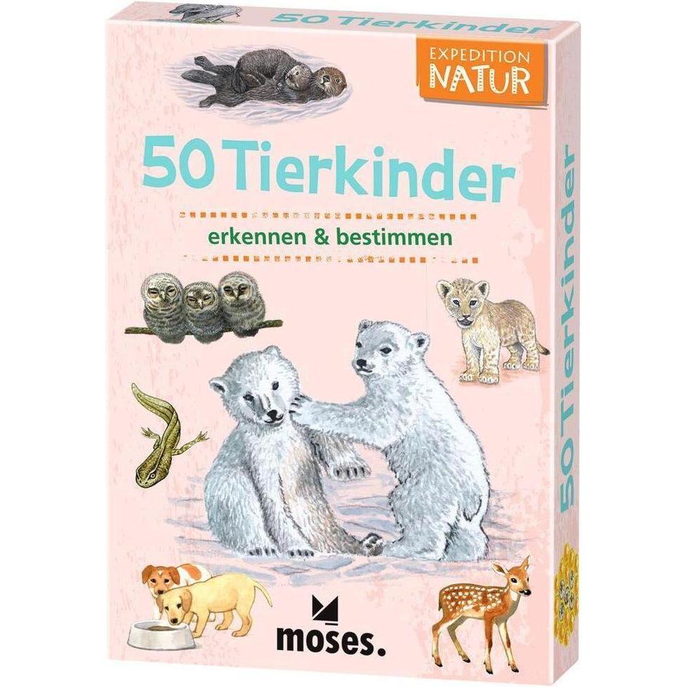 Moses Expedition Natur 50 Tierkinder (Deutsch)