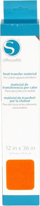 Actual product image Silhouette Iron-on film 30.5 cm x 91.4 cm Tan, flocked