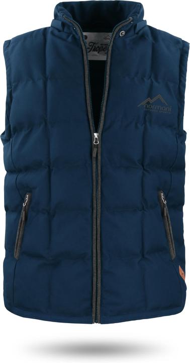 Actual product image Normani Mens Winter Quilted Vest Tropez - 1555 (M)