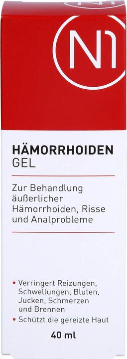 Produktbild Pharmedix N1 HÄMORRHOIDEN GEL, 40 ml GEL (Intimgel, 40 ml)