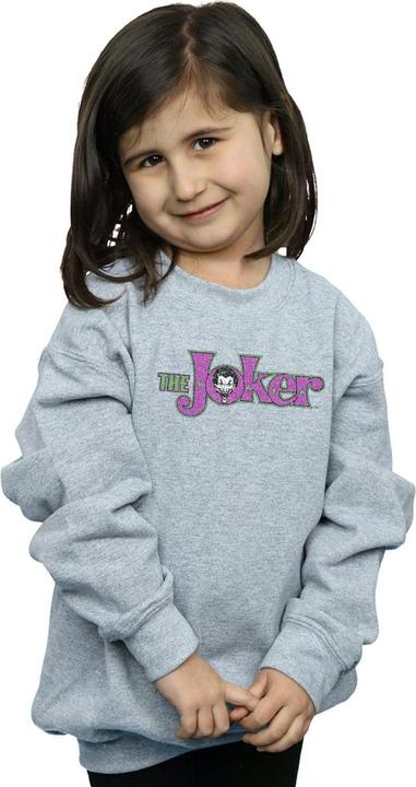 Image du produit - Sweat THE JOKER CRACKLE LOGO - Fille (128)