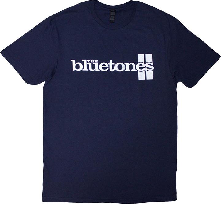 Immagine prodotto The Bluetones Maglietta Strisce Logo Adulto Unisex (XL)