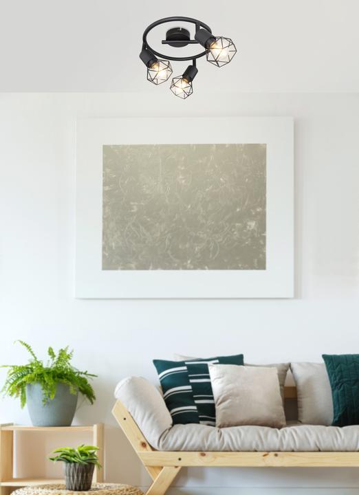 Actual product image Globo Spotlight Xara I black 3xE14 (E14)