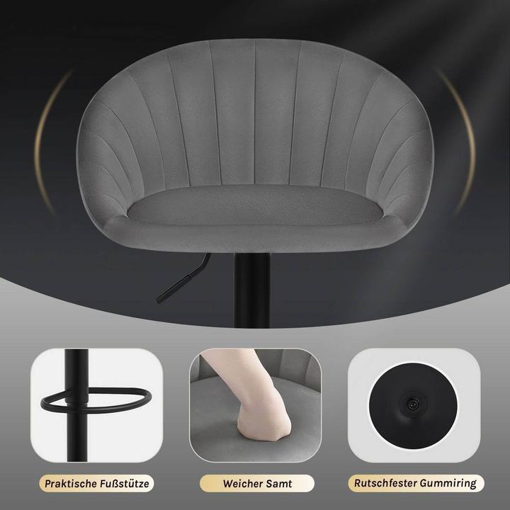 Produktbild Woltu Barhocker drehbar