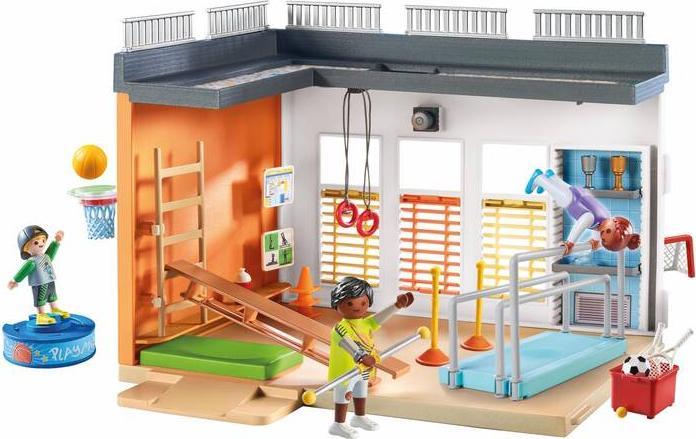 Produktbild Playmobil Anbau Turnhalle (71328, Playmobil City Life)