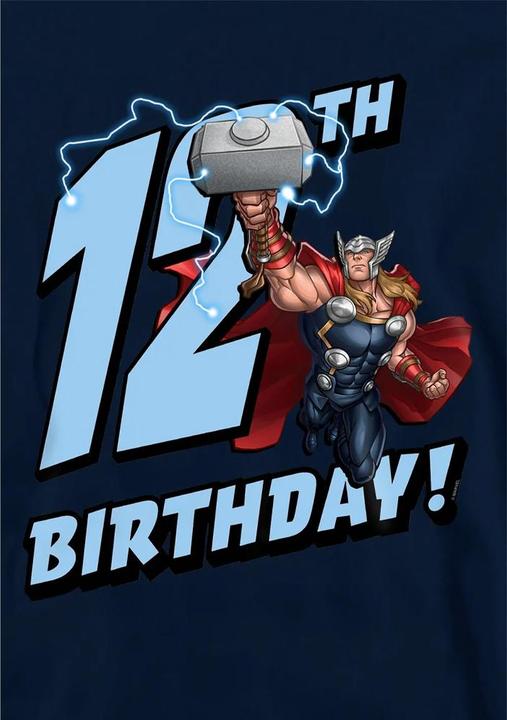 Produktbild Kapuzenpullover 12er Geburstag (128)