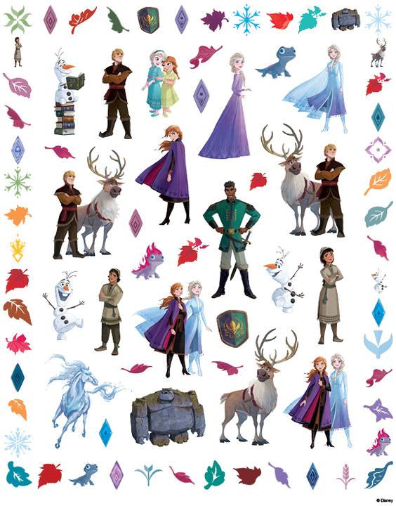 Actual product image Panini Disney The Ice Queen 2: 500 stickers - stickers - puzzles - colouring in