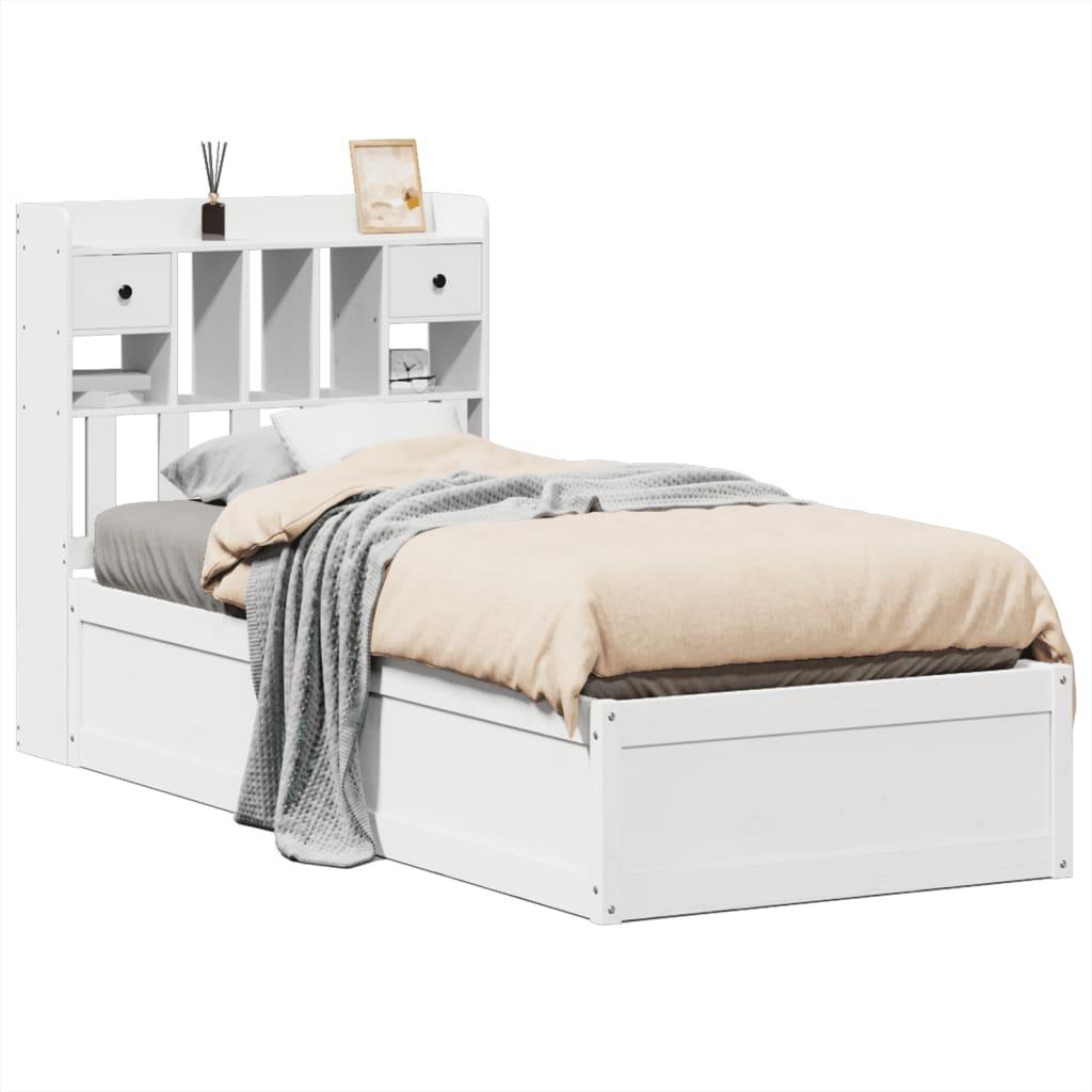 VidaXL, Bett, Massivholzbett Holzbett Bett Einzelbett ohne Matratze 75x190cm Kiefer (75 x 190 cm)