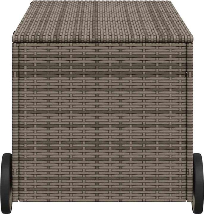 Actual product image vidaXL Gartentruhe mit Rollen 190L