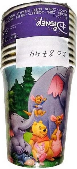 Image du produit Winnie the Pooh - Gobelet jetable (10 x)