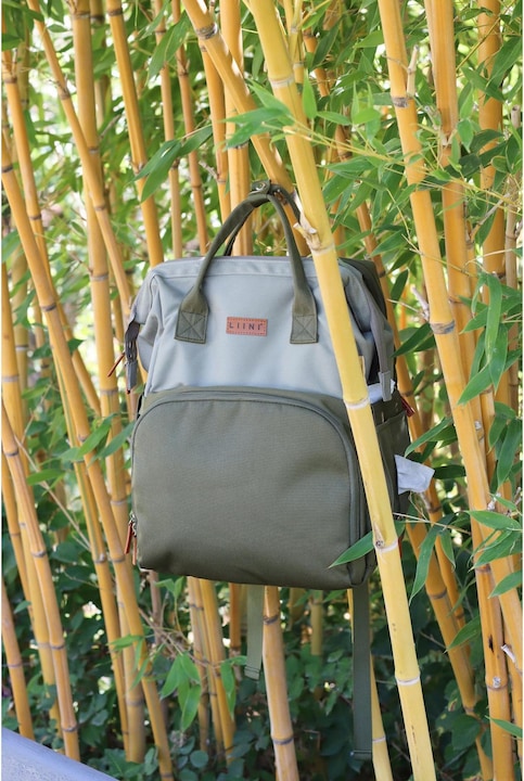 Actual product image Liini Changing rucksack olive rPET