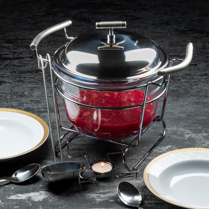 Immagine prodotto Kinghoff Riscaldatore di zuppa da tavolo 4 ELEMENTI. 4.0L KH-1417