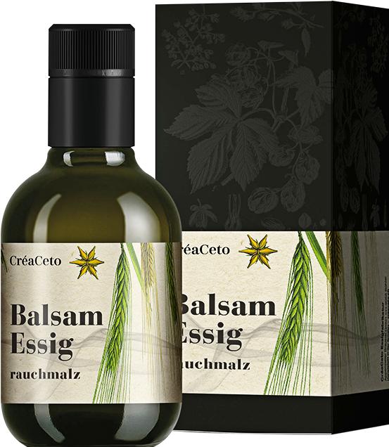 Produktbild CréaCeto Essig Rauchmalz (25 cl)