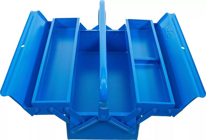 Produktbild BGS Metall-Werkzeugkasten | leer | 420 x 200 x 150 mm | 3 Fächer