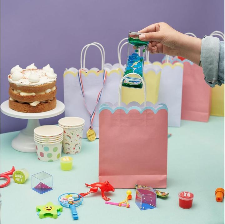 Actual product image The twiddlers Flüssige Sanduhr Liquid Motion Timer grün blau