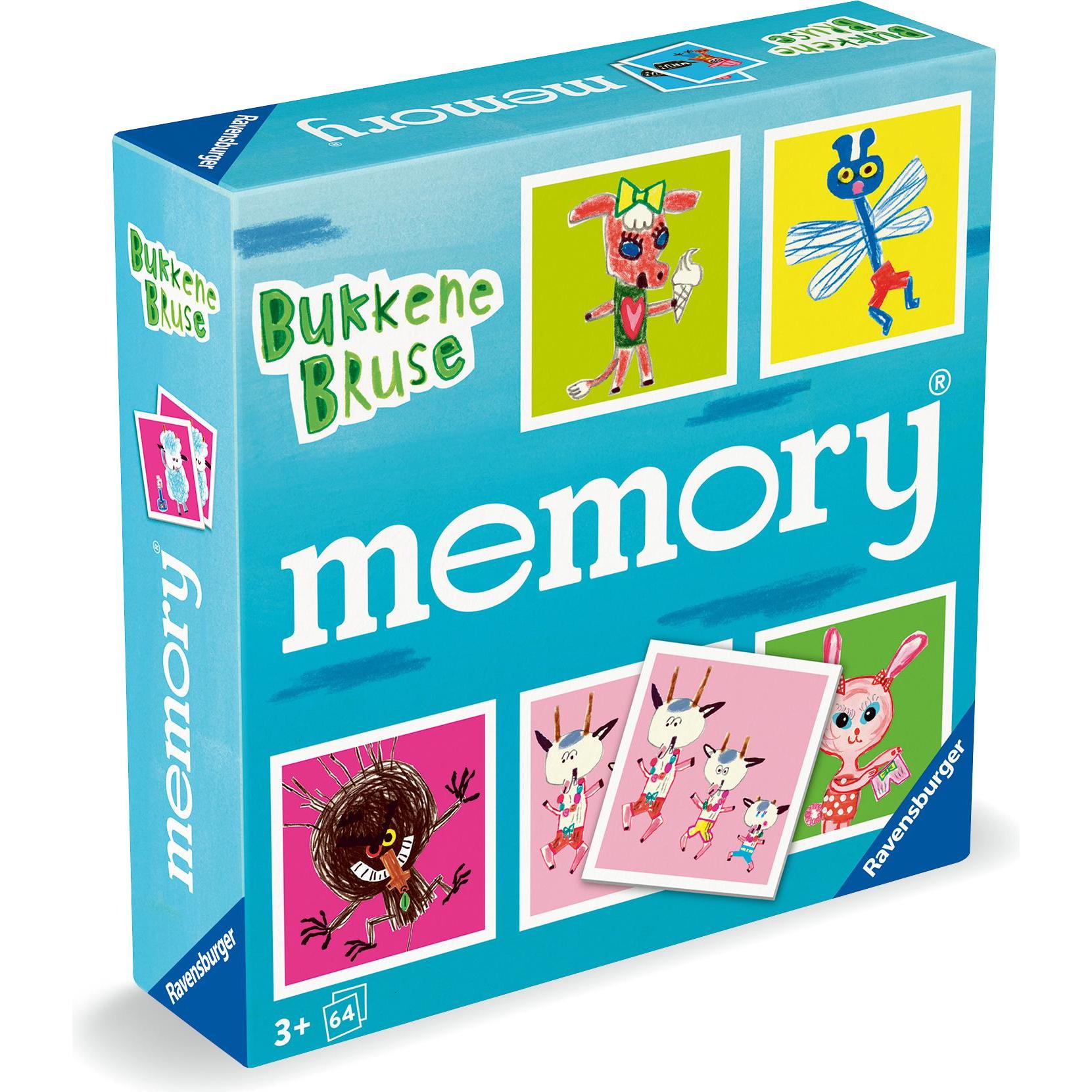 Ravensburger Bukkene Bruse memory (Nordisk) - 10623018