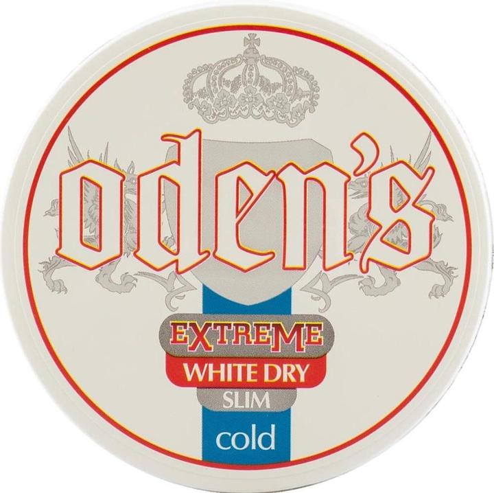 Produktbild Odens White Cold Dry Slim (Nicotine Pouches)