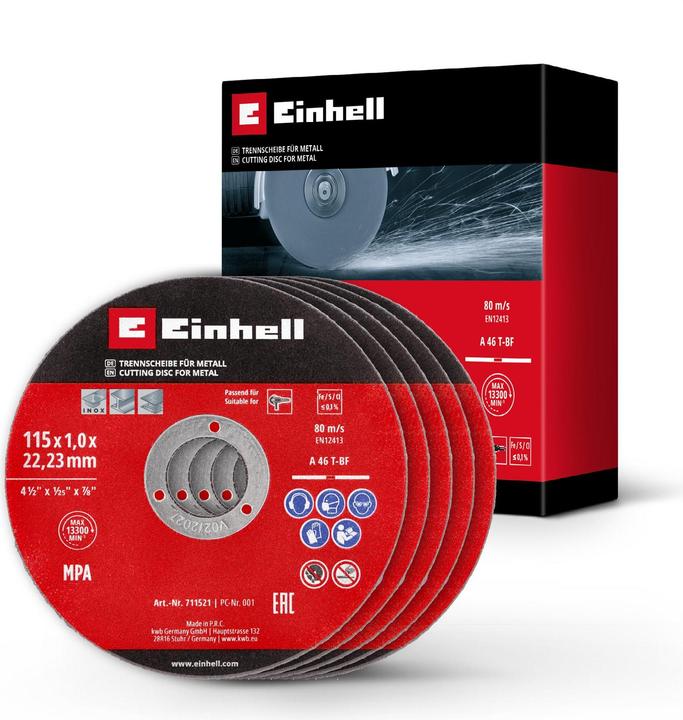 Produktbild Einhell Trennscheiben