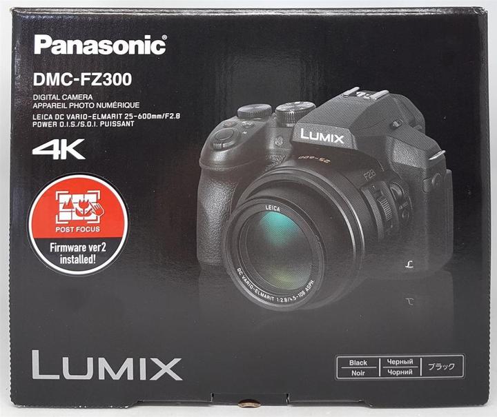 Productafbeelding Panasonic Lumix FZ300 (25 - 600 mm, 12.10 Mpx, 1/2,3'')