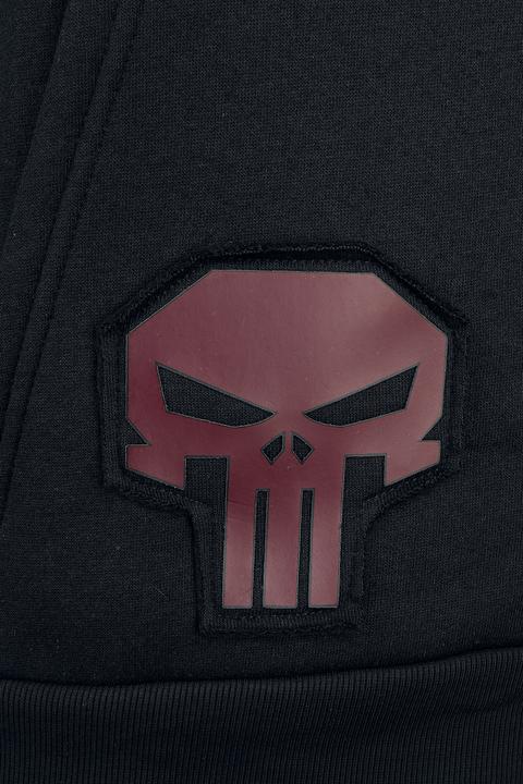 Produktbild The Punisher Heat Logo - Black On Black (M)