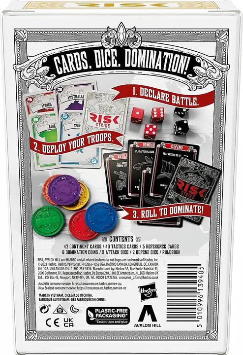 Image du produit Hasbro Risk Strike (EN) (Allemand, Anglais, 2 - 5 Joueur)