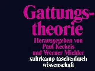 Produktbild Gattungstheorie (Deutsch, Paul Keckeis, Werner Michler, 2020)