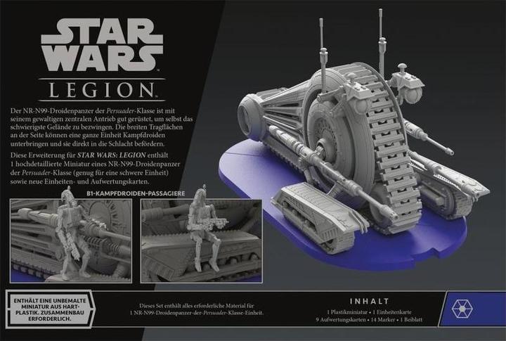 Produktbild FFG FFGD4681 - NR-N99-Droidenpanzer der Persuader-Klasse - Star Wars Legion (DE-Erweiterung) (Deutsch)