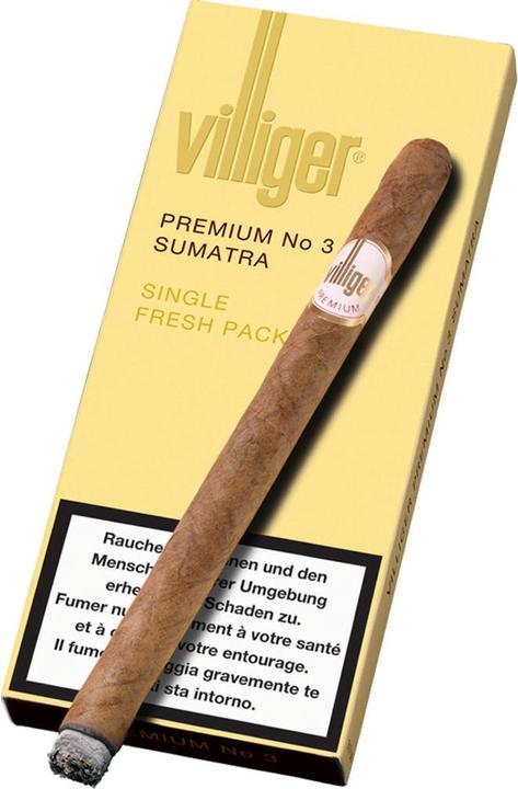 Actual product image Villiger Premium No 3 Sumatra (Standard)