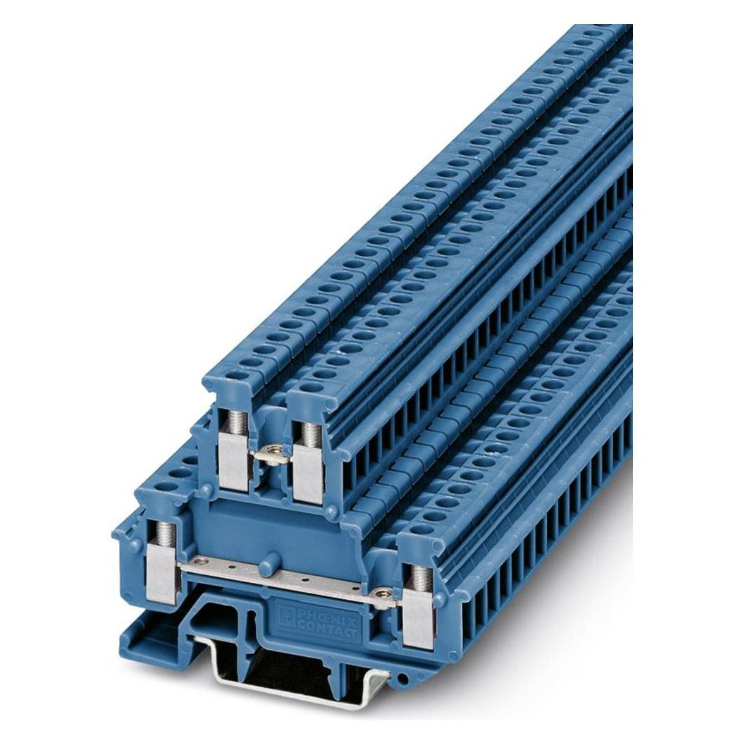 Phoenix Contact Durchgangsreihenklemme MBKKB 2,5 BU Blau 50 St., Elektronikkabel + Stecker, Blau
