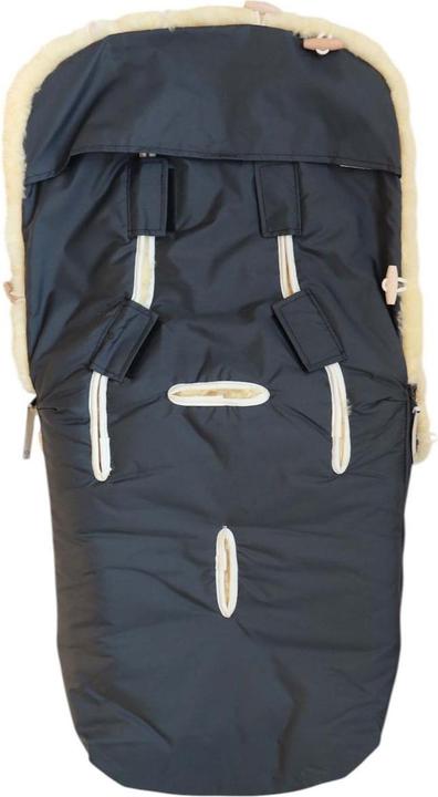 Actual product image Kaiser Baby Kaiser Lammfell Fusssack Coosy, anthracite