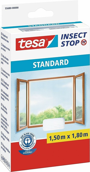 Immagine prodotto tesa Zanzariera STANDARD per finestre, con nastro in velcro, senza foratura (150 x 180 cm)